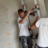 XXL-tegels tegellijm webercol XXL