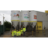 ART_kindersilos Weber silo's met kindertekeningen