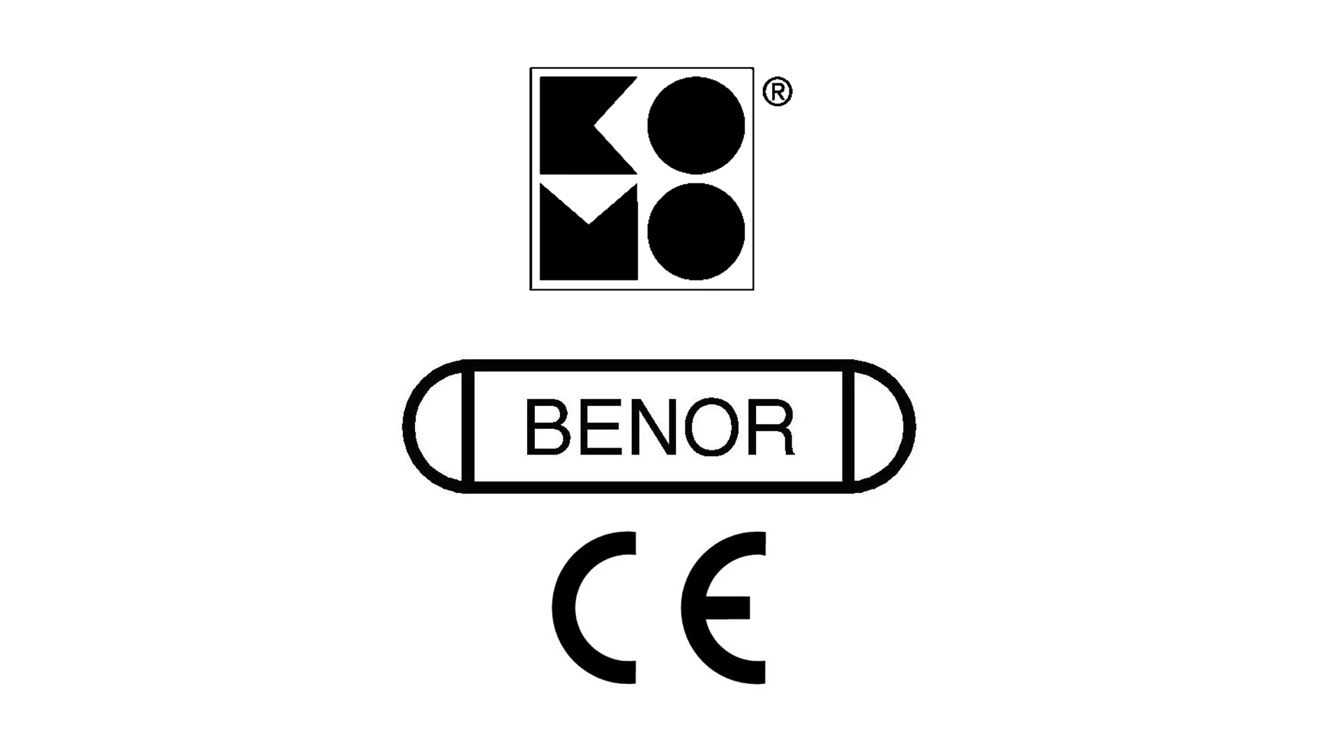 Logo's CE, Benor en KOMO