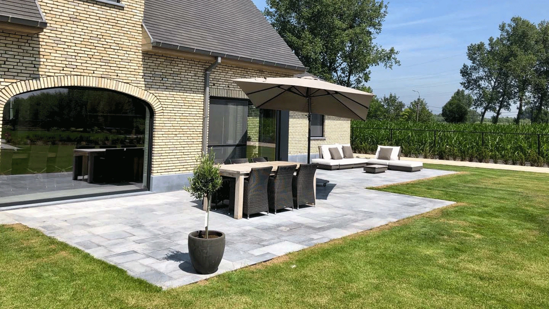 werfreferentie terras in romeins verband