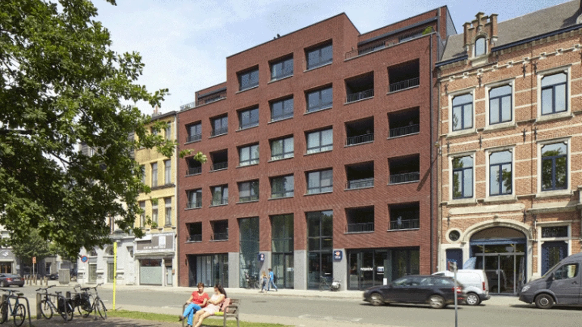 Schuin aanzicht project Steendok