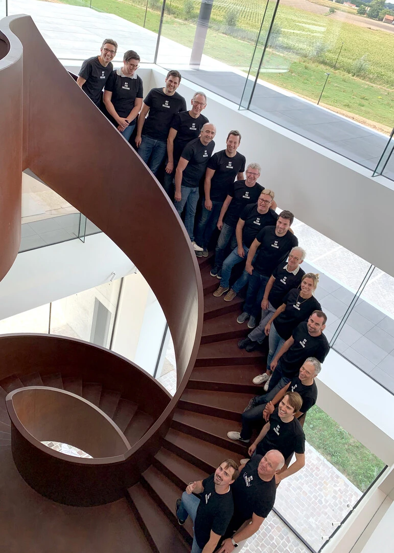 Het team van Bouwonderneming Govaere