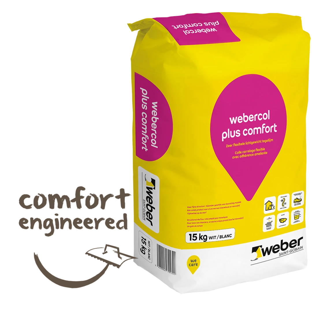 webercol plus comfort engineered
