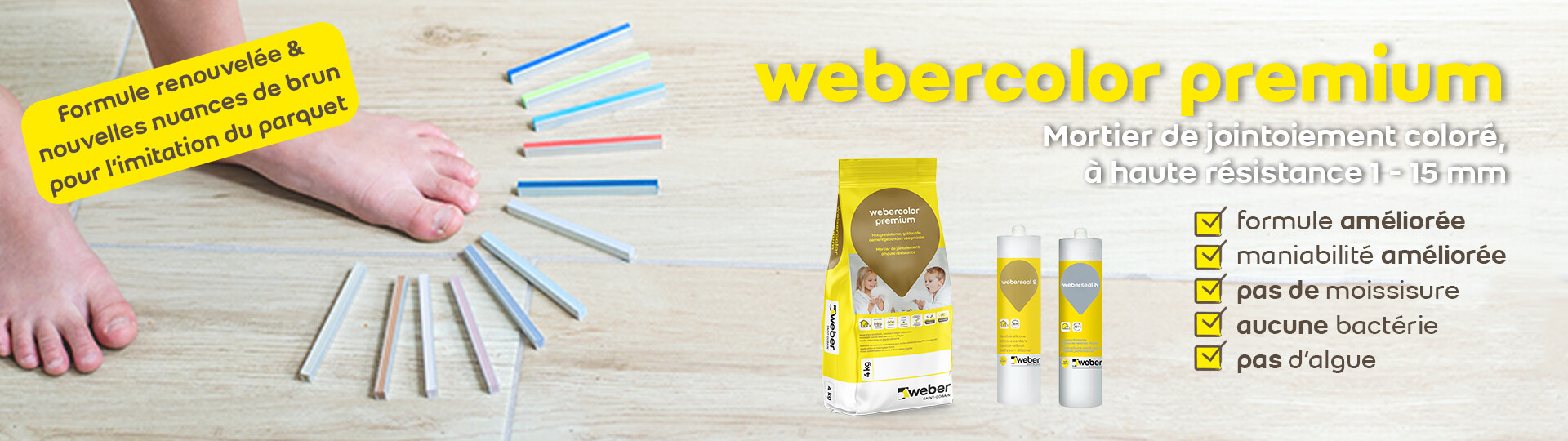 Nouvelle formule webercolor premium Nouvelle formule webercolor premium