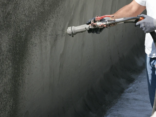 mechanisch aanbrengen weberdry enduit