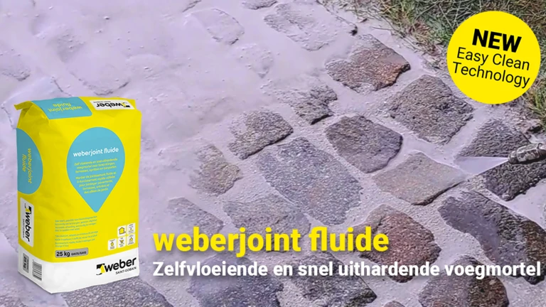 weberjoint fluide Easy Clean Technology